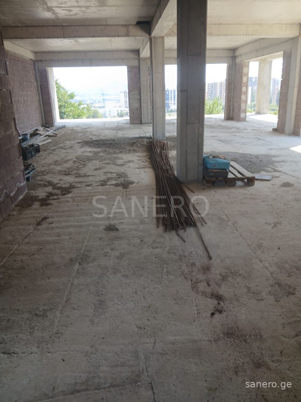 Spacious interior room