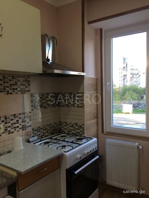 Kitchen cooker and window