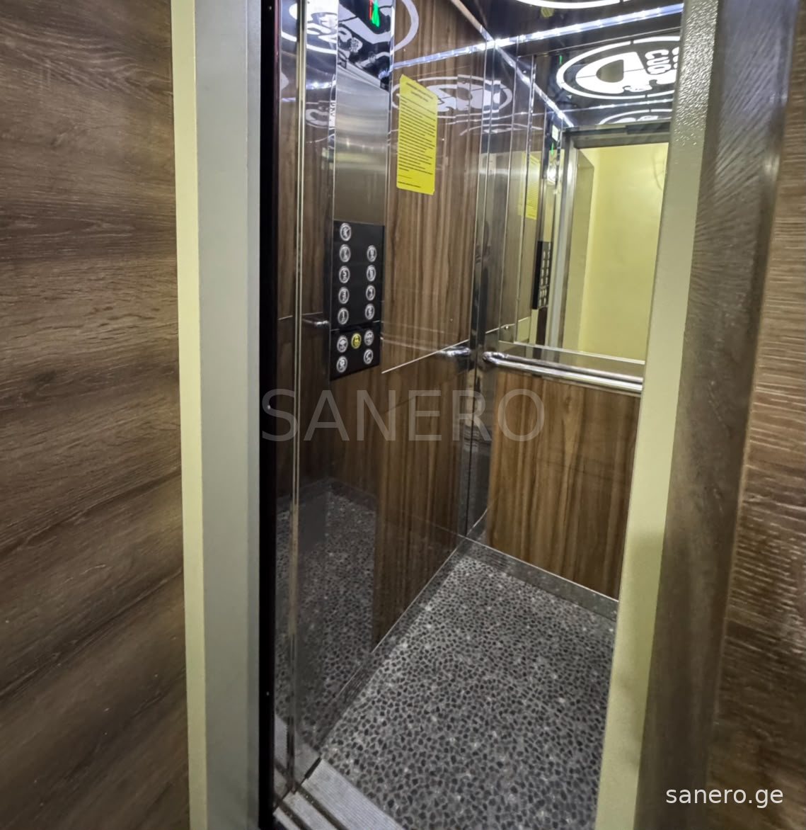 Elevator in the building
