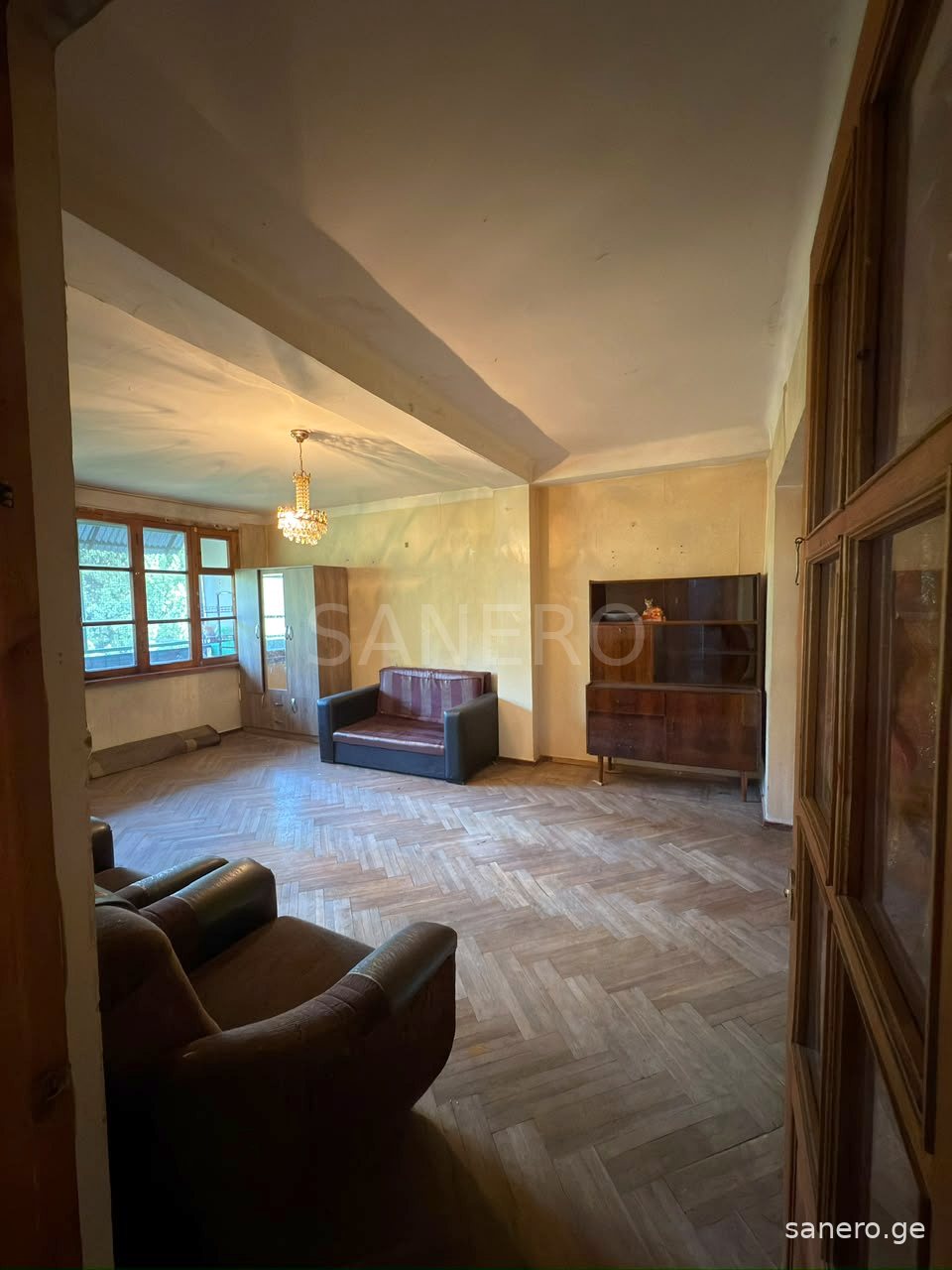 Living room, view from the doorway